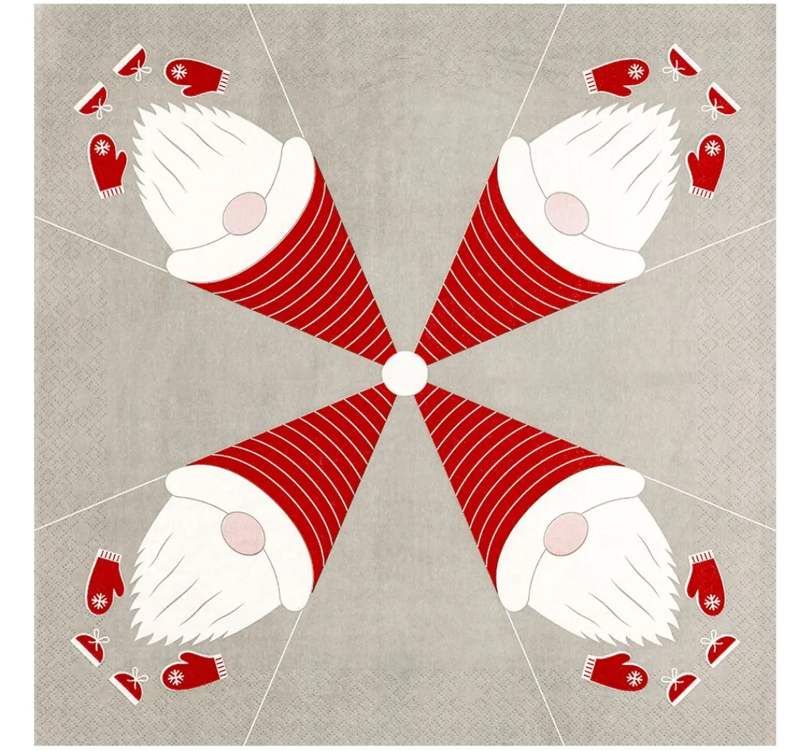 Best HOME FASHION Serviette "Falt Serviette Gnome"
