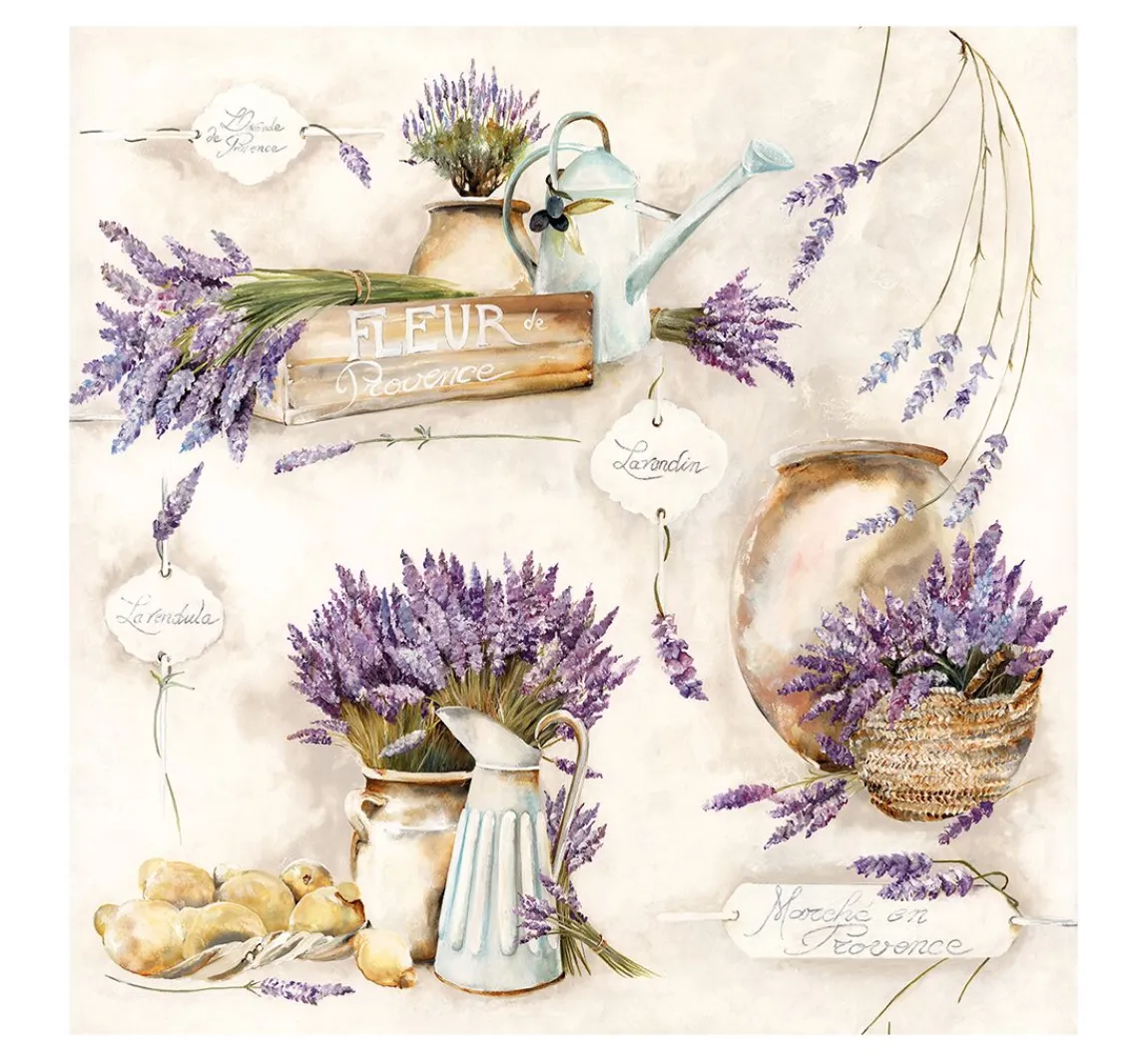 Hot Ambiente Serviette "Fleur de Provence"