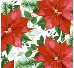 Best Paper+Design Serviette "Floral Christmas"