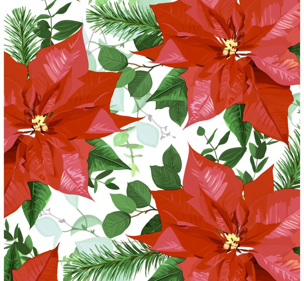 Best Paper+Design Serviette "Floral Christmas"