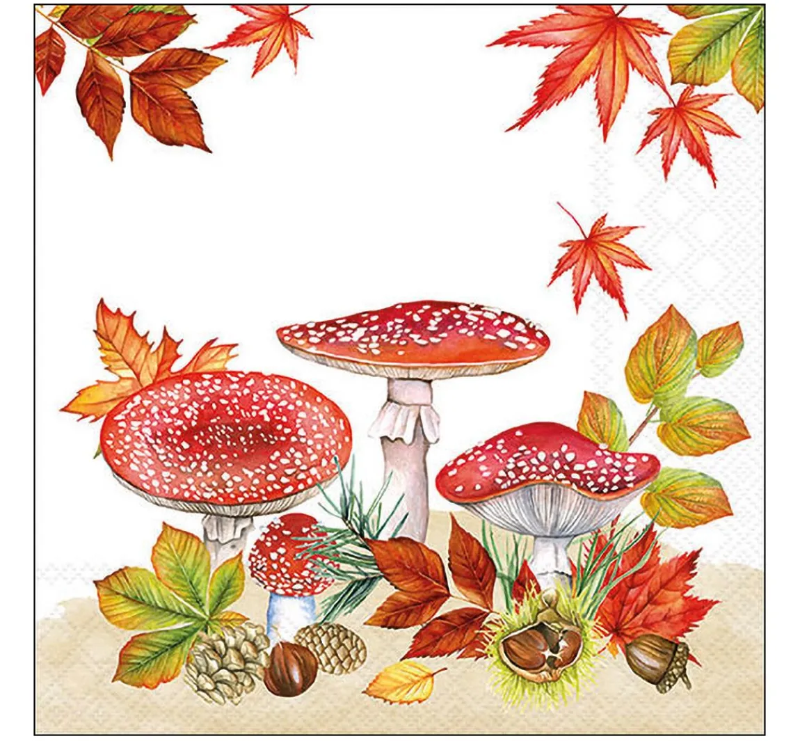 Hot Ambiente Serviette "Fly Agaric Group"