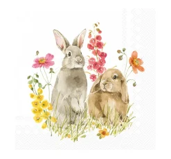 Outlet IHR Serviette "Freunde im Frühling"