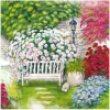 Clearance IHR Serviette "Gartentraum"