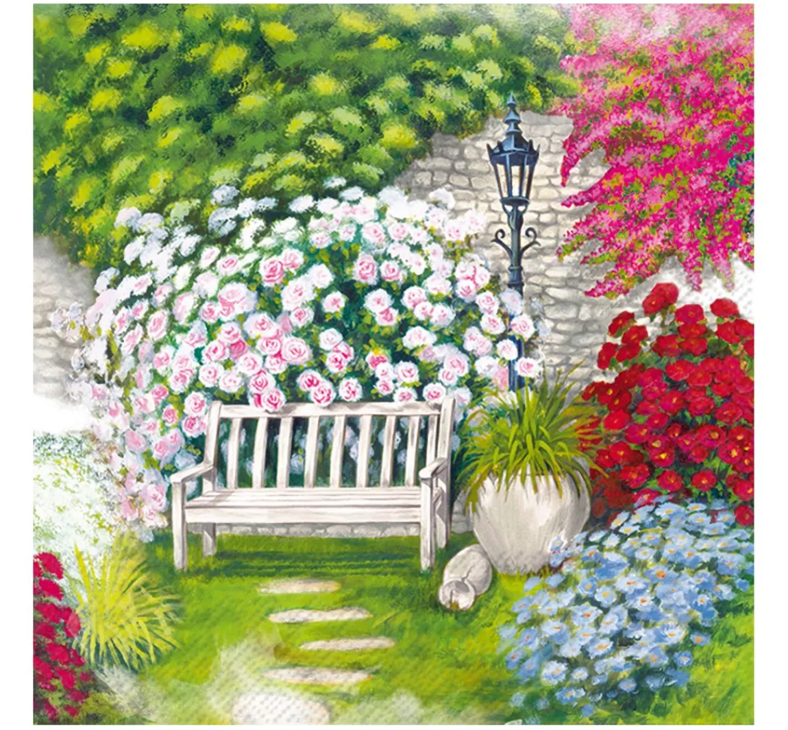 Clearance IHR Serviette "Gartentraum"