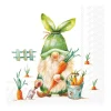 New IHR Serviette "Gartenwichtel Pascal"