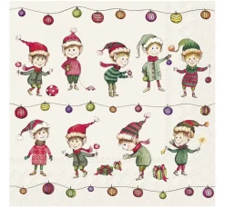 IHR Serviette "Gnome Fun"