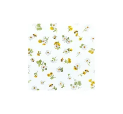 Discount Ambiente Serviette "Gänseblümchen und Bienen"