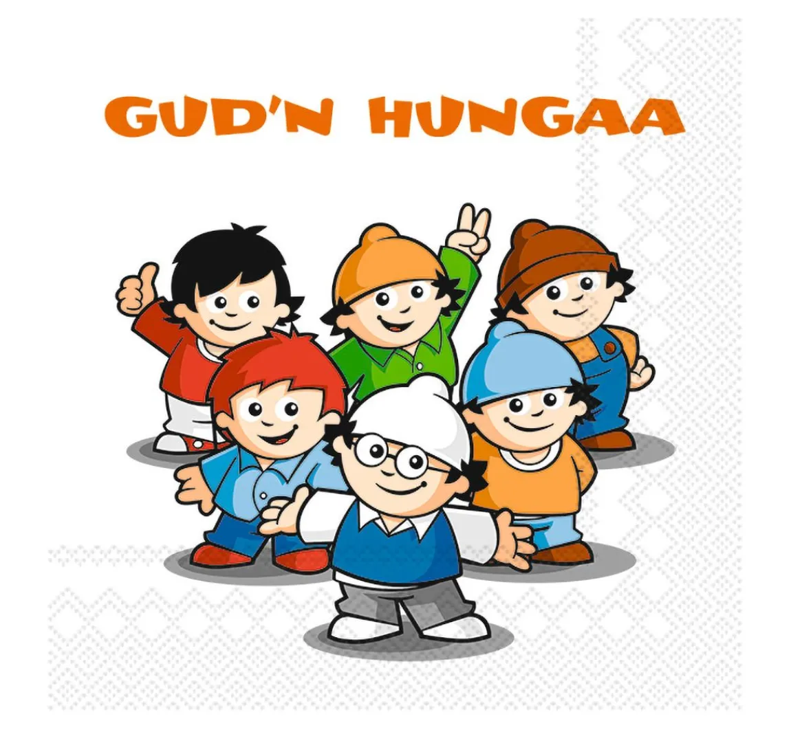 Sale IHR Serviette "Gud'n Hungaa"