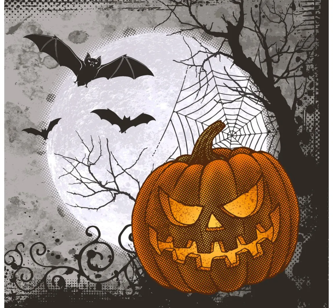 Hot Paper+Design Serviette "Halloween Time"