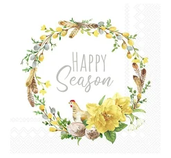 Hot IHR Serviette "Happy Season"