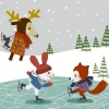 Outlet Paper+Design Serviette "Happy Wintertime"