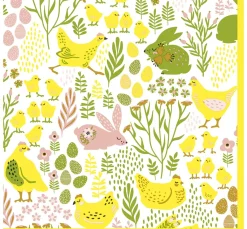 Clearance Paper+Design Serviette "Hasen & Küken"