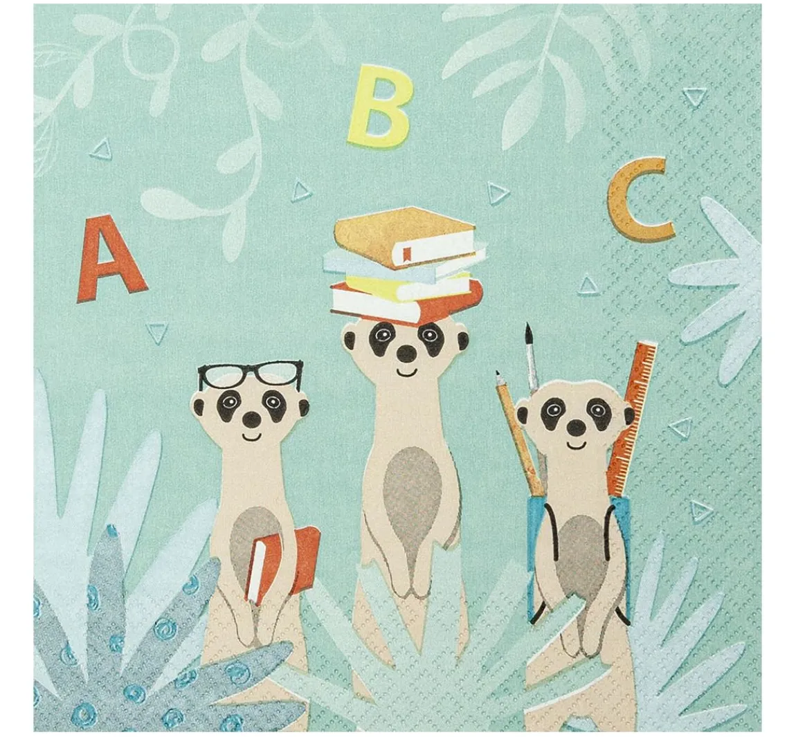 New HOME FASHION Serviette "Have Fun"