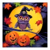 Hot Ambiente Serviette "Helloween Eule"