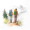 Sale IHR Serviette "Hiking"