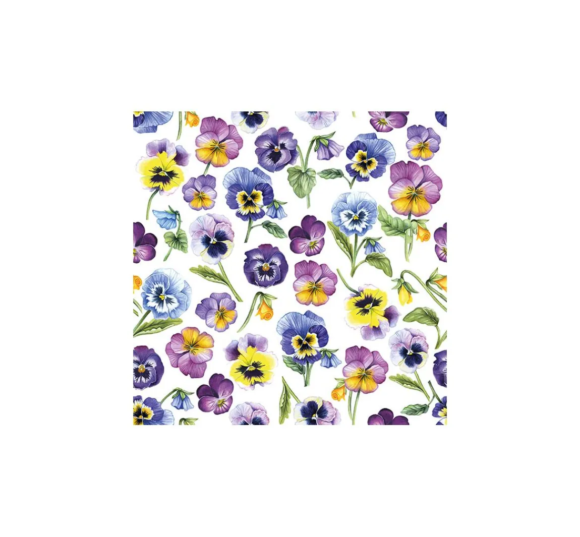 Clearance Ambiente Serviette "Hornveilchen"