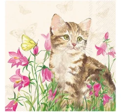New IHR Serviette "Katze Minka"