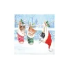 Ambiente Serviette "Kitten Trio"