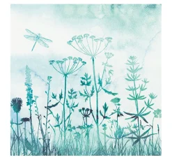 Best HOME FASHION Serviette "Libelle" Aquarell