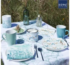 Best HOME FASHION Serviette "Libelle" Aquarell