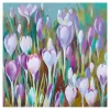 Discount Ambiente Serviette "Lila Krokuswiese"
