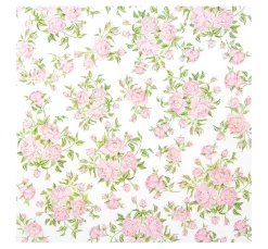 New HOME FASHION Serviette "Little Roses"