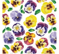 Sale Ambiente Serviette "Lots of Pansies"