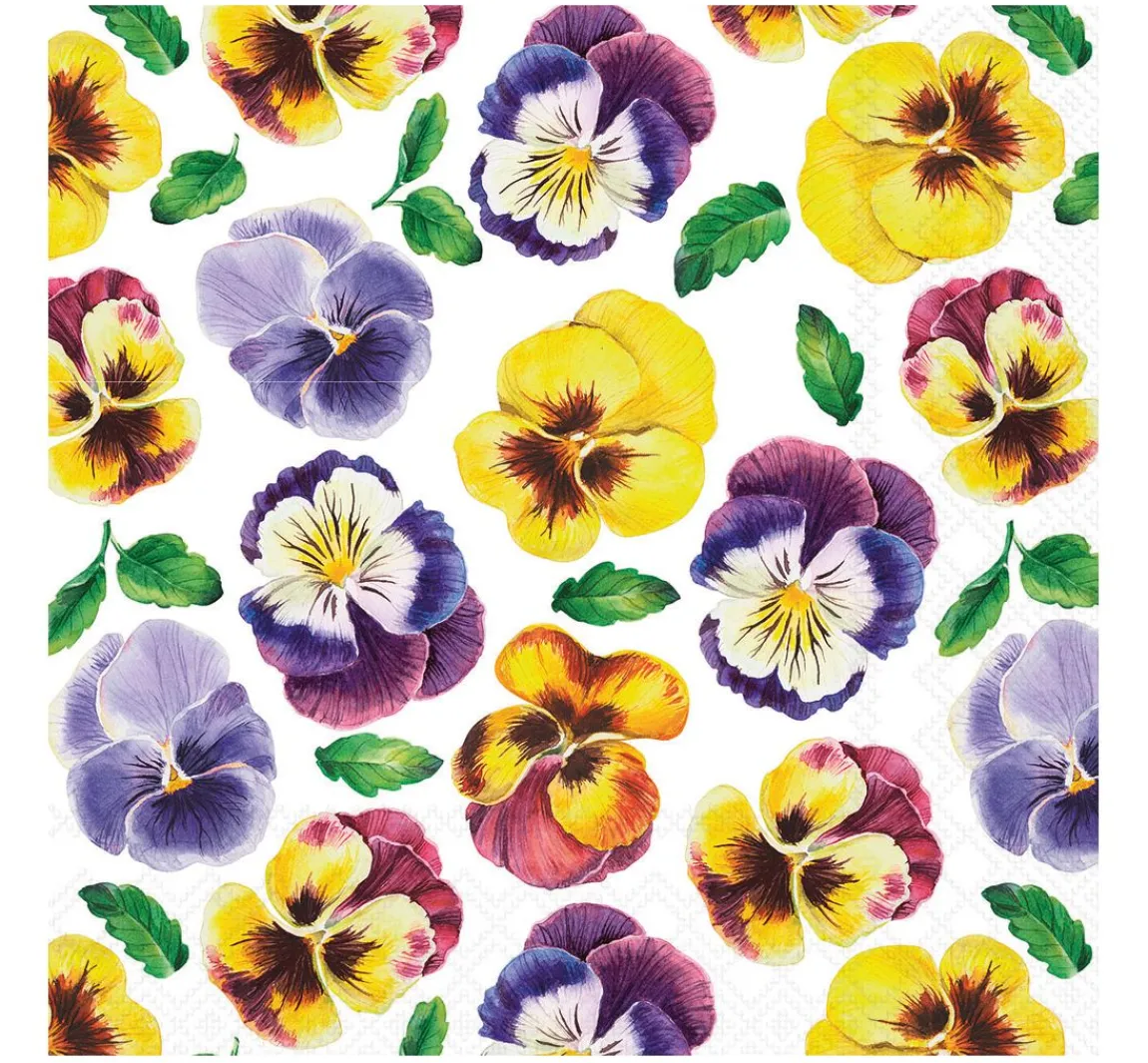 Sale Ambiente Serviette "Lots of Pansies"