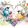 Best Ambiente Serviette "Loving Birds"