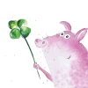 Sale Ambiente Serviette "Lucky Pig"