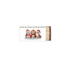 New Ambiente Serviette "Lustige Weihnachtskätzchen"