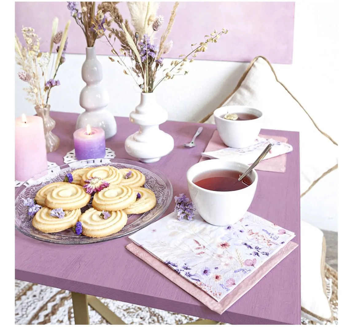 Online HOME FASHION Serviette "Mellow Flowers"
