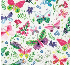 Outlet Stewo Serviette "My Butterflies"