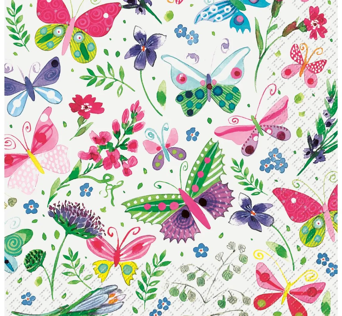 Outlet Stewo Serviette "My Butterflies"