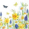 Hot Ambiente Serviette "Narcis and Muscari"