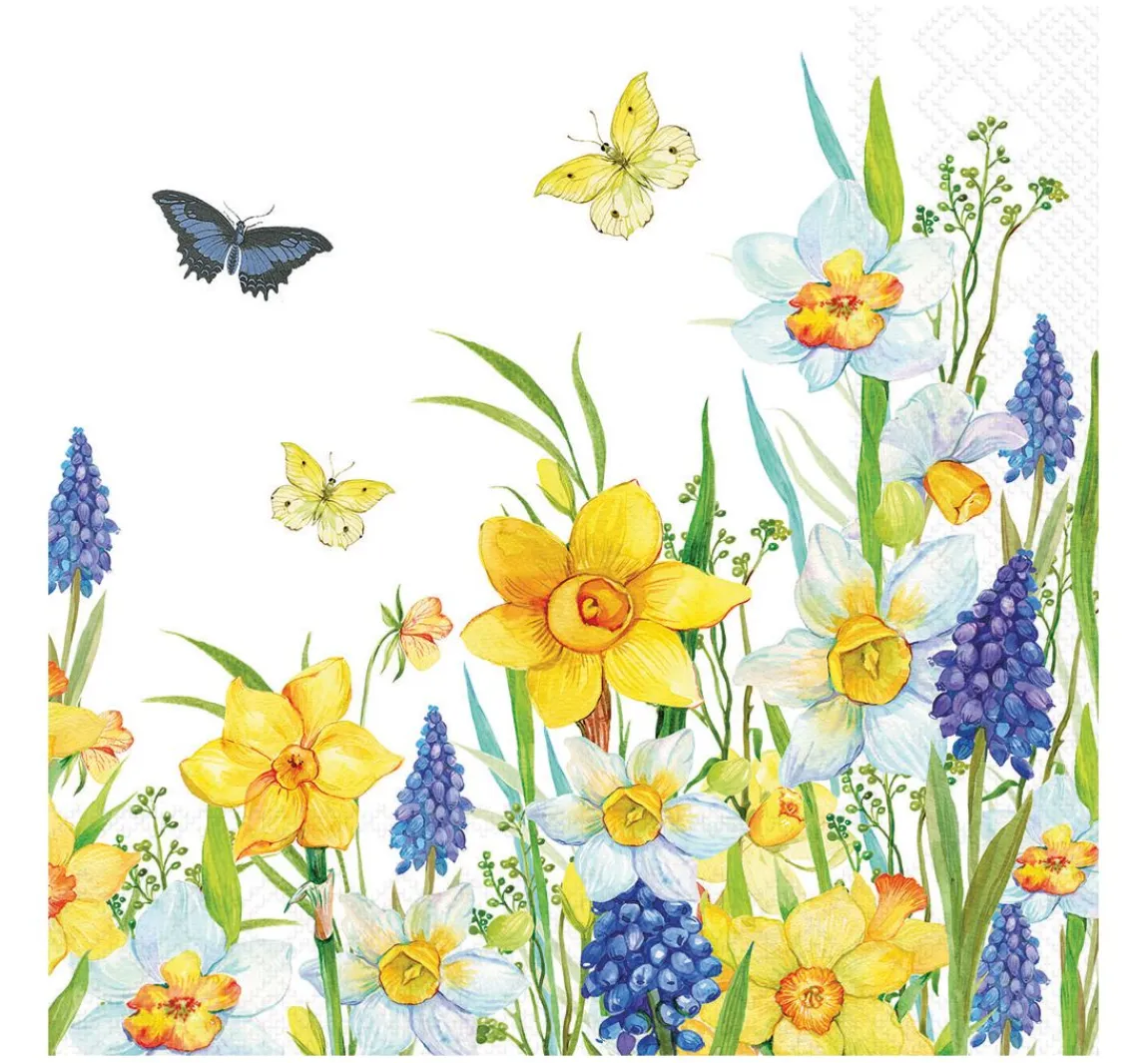 Hot Ambiente Serviette "Narcis and Muscari"