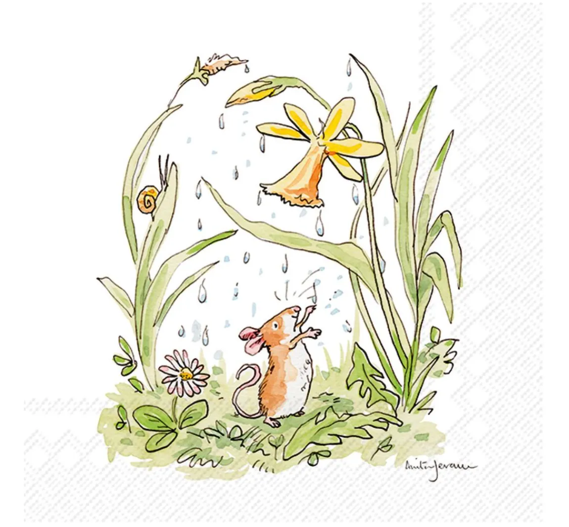 Clearance IHR Serviette "Natur Dusche"