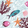 Clearance Paper+Design Serviette "Ocean Safari"