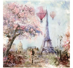 Clearance Ambiente Serviette "Paris Art"