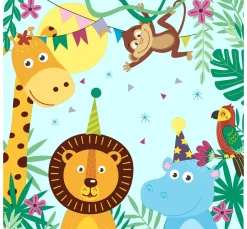 Clearance Paper+Design Serviette "Party Tiere"