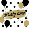 Outlet Paper+Design Serviette "Party Time"