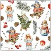 Outlet Ambiente Serviette "Playing Outside"