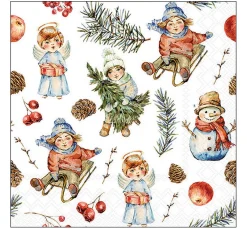 Outlet Ambiente Serviette "Playing Outside"