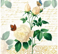 Discount Paper+Design Serviette "Rose Lace"