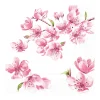 Online IHR Serviette "Sakura Rose"
