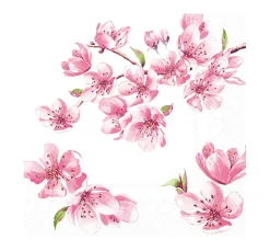 Online IHR Serviette "Sakura Rose"