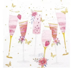 New HOME FASHION Serviette "Salute"