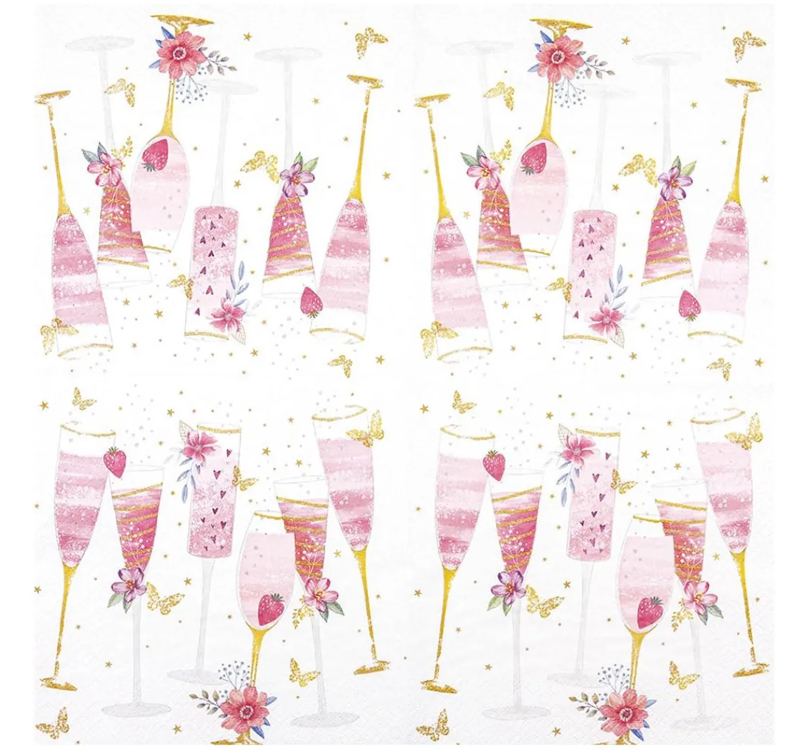 New HOME FASHION Serviette "Salute"