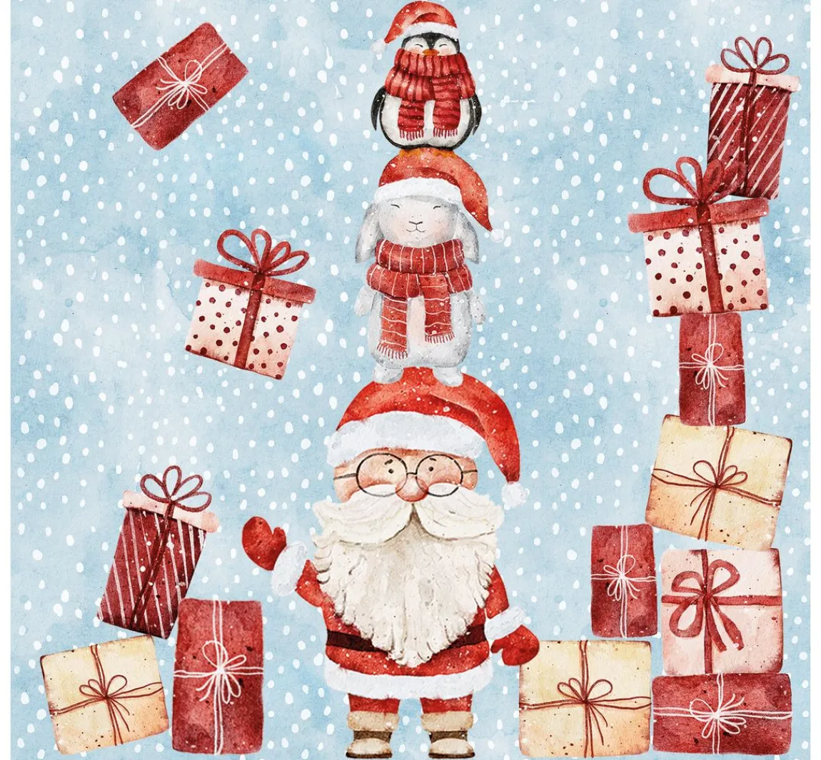New Paper+Design Serviette "Santas Helpers"