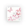 Discount HOME FASHION Serviette "Schöne Schmetterlinge", rose